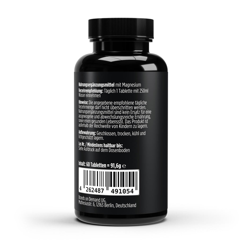 Magnesium 4fach Komplex - 60 vegane Tabletten